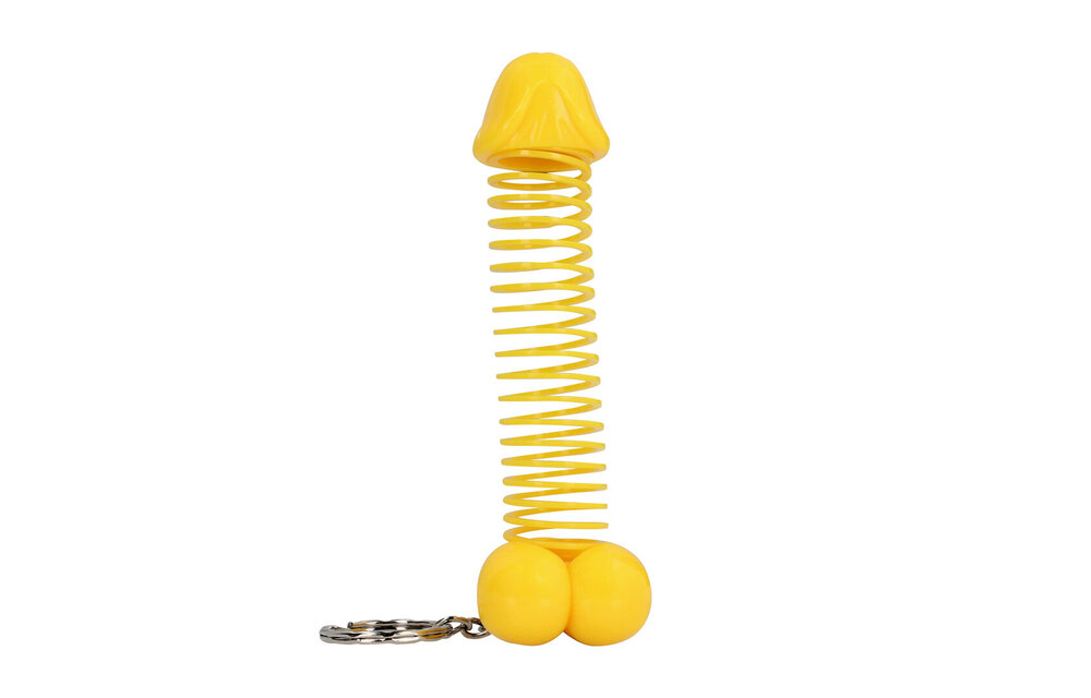 Super Dicky - Sleutelhanger - Geel