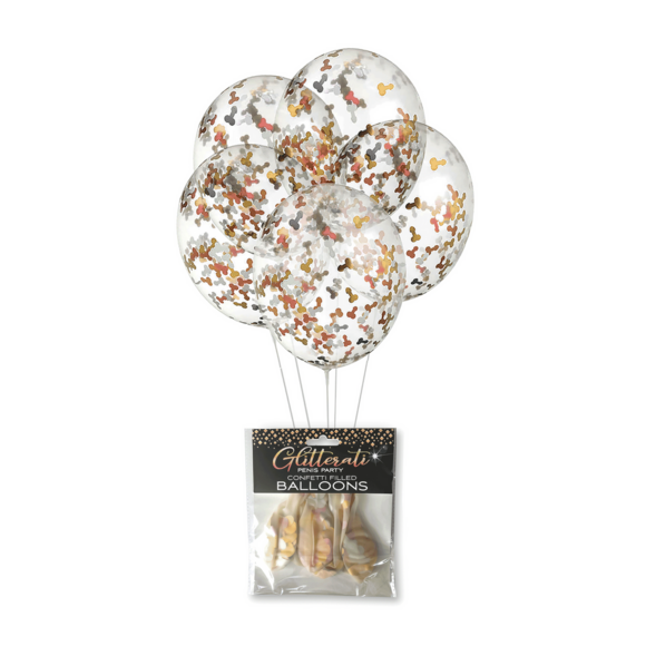 Glitterati - Penis Konfetti Ballons