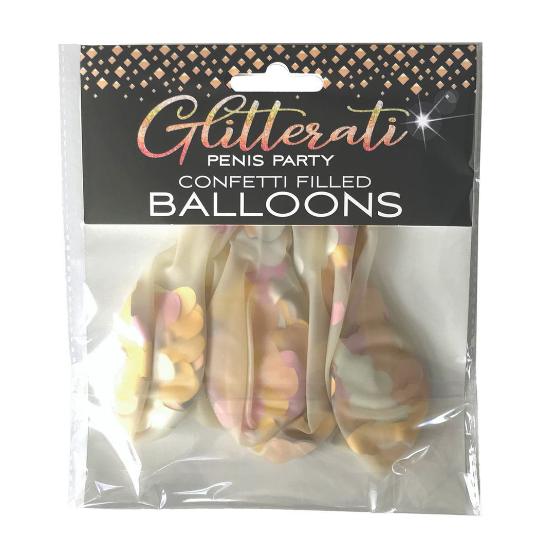 Glitterati - Penis Konfetti Ballons