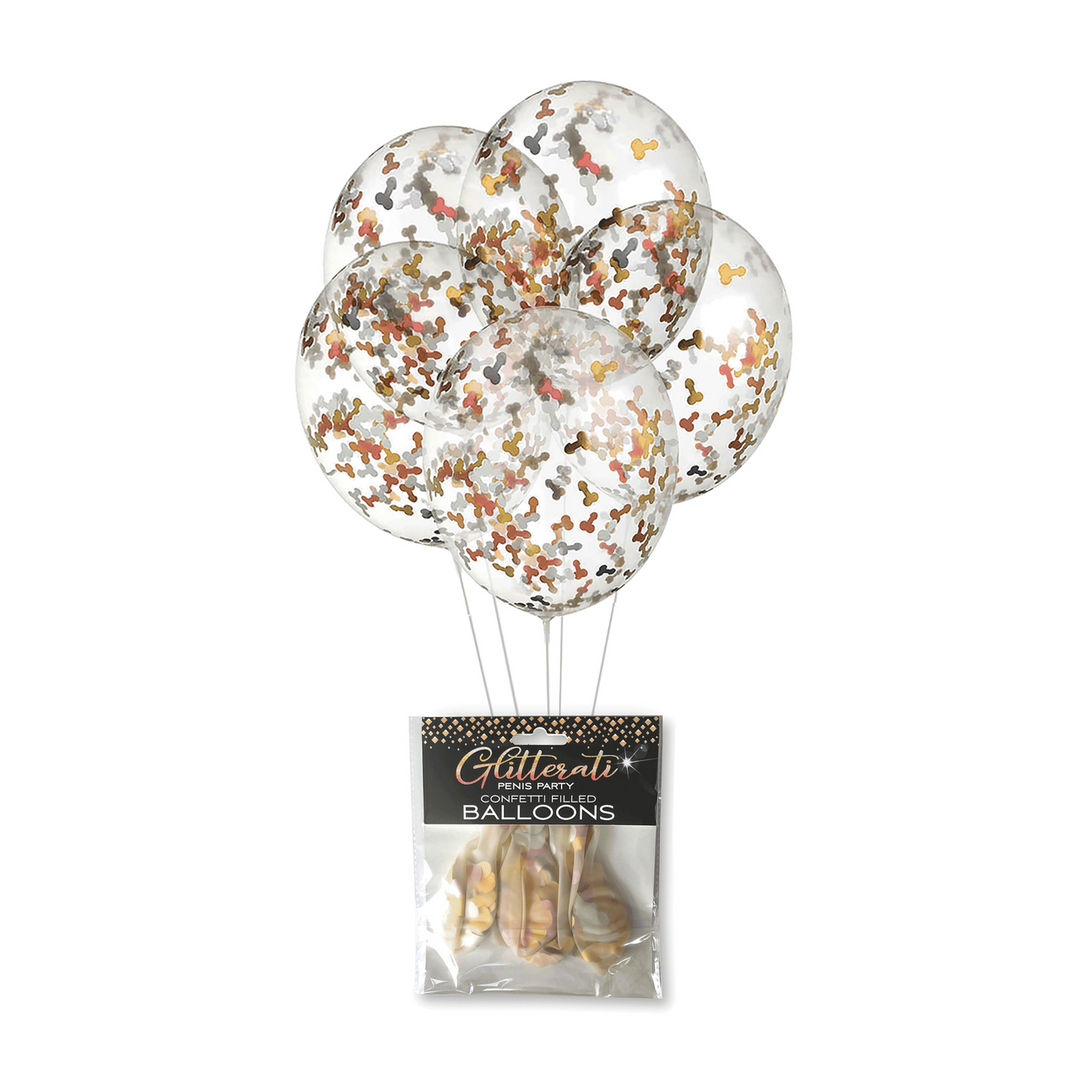 Glitterati - Penis Konfetti Ballons