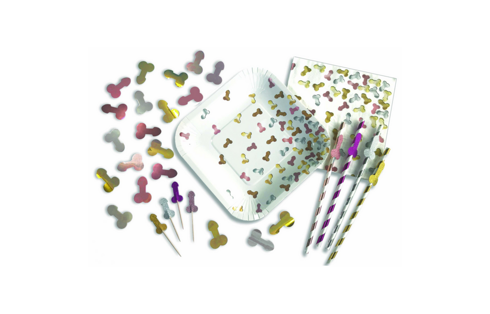 Glitterati - Penis Party Napkins