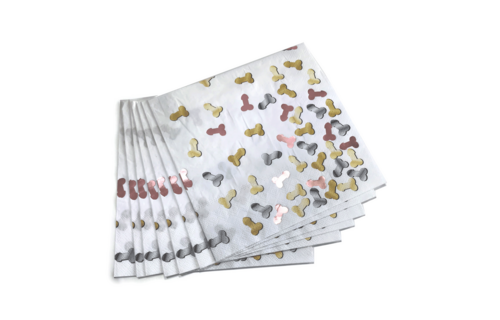 Glitterati - Penis Party Napkins