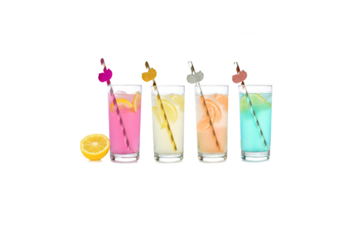 Glitterati - Boobie Tall Party Rietjes