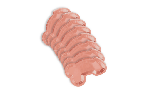 Glitterati - Penis - 8 Plates - Rose Gold