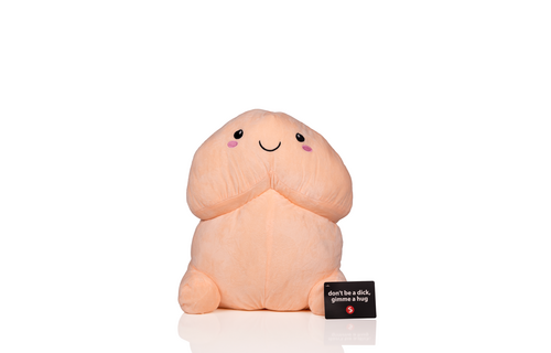 Korte Penis Knuffel 20'' – Zacht, Grappig & Uniek Cadeau