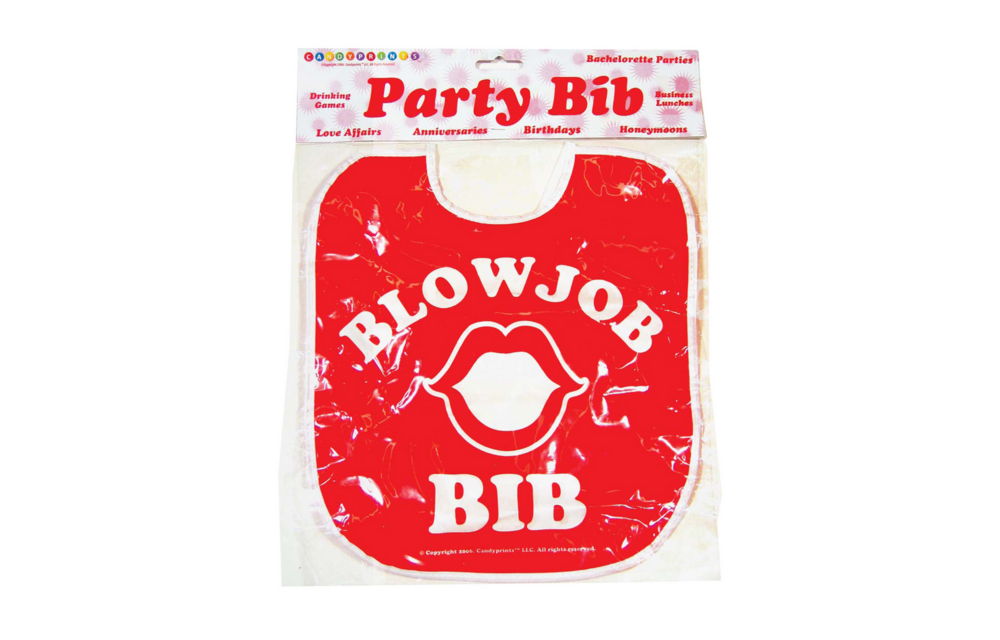 Blow Job Lätzchen – Lustiges Geschenk für Partys