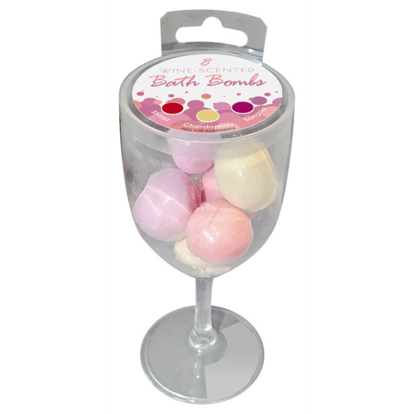 Wine Scented Bath Bombs (8 pc)
