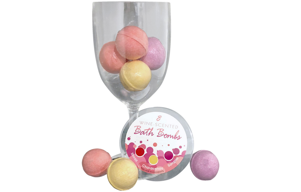 Wine Scented Bath Bombs (8 pc)
