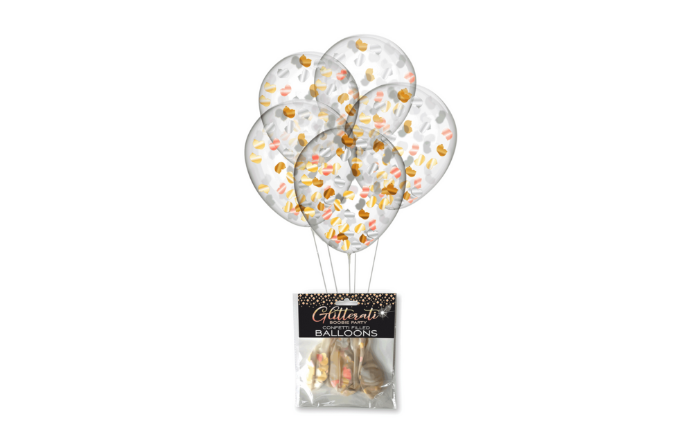 Glitterati - Boobie Konfetti Ballons