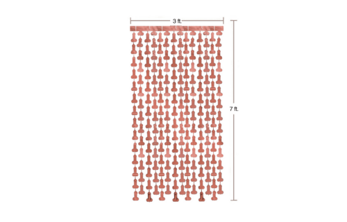 Glitterati - Penis Foil Curtain - Set of 2