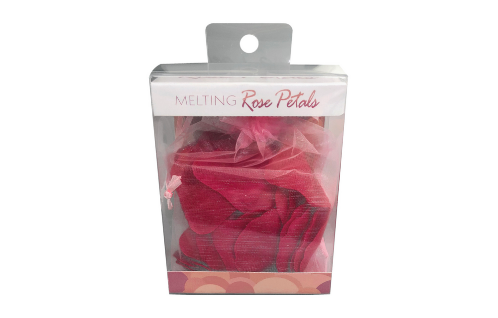 Schmelzende Rosenblätter