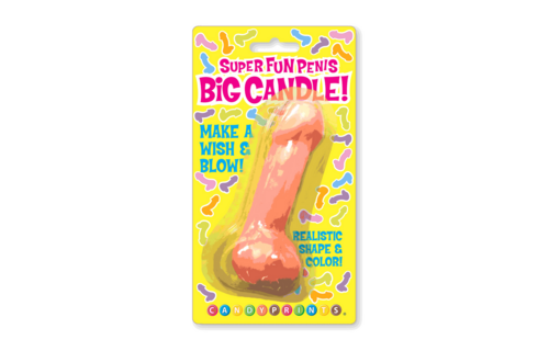 Super Fun Big Penis - Candle - Pink