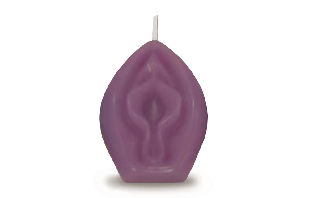 Eden's Candle Vanille Weiblichkeit Aubergine Kerze 12 Stunden