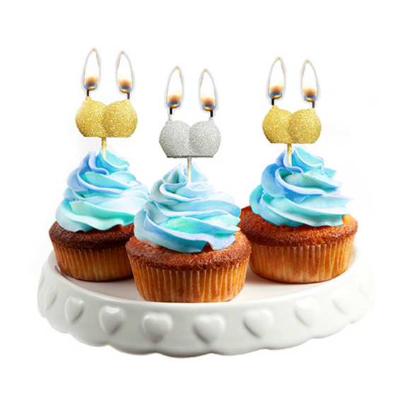 Glitterati - Boobie Kaars Set