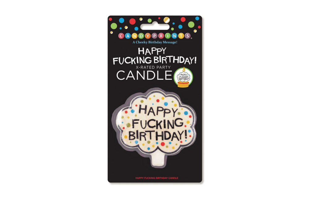 X-Rated Birthday Candle – Funny & Original Party Gift