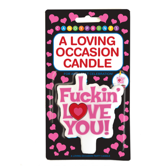 I Love You So Much Candle – Passionate Atmosphere Maker