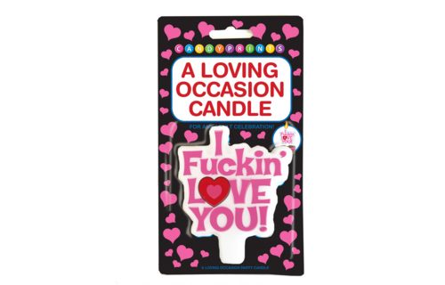 I Love You So Much Candle – Passionate Atmosphere Maker