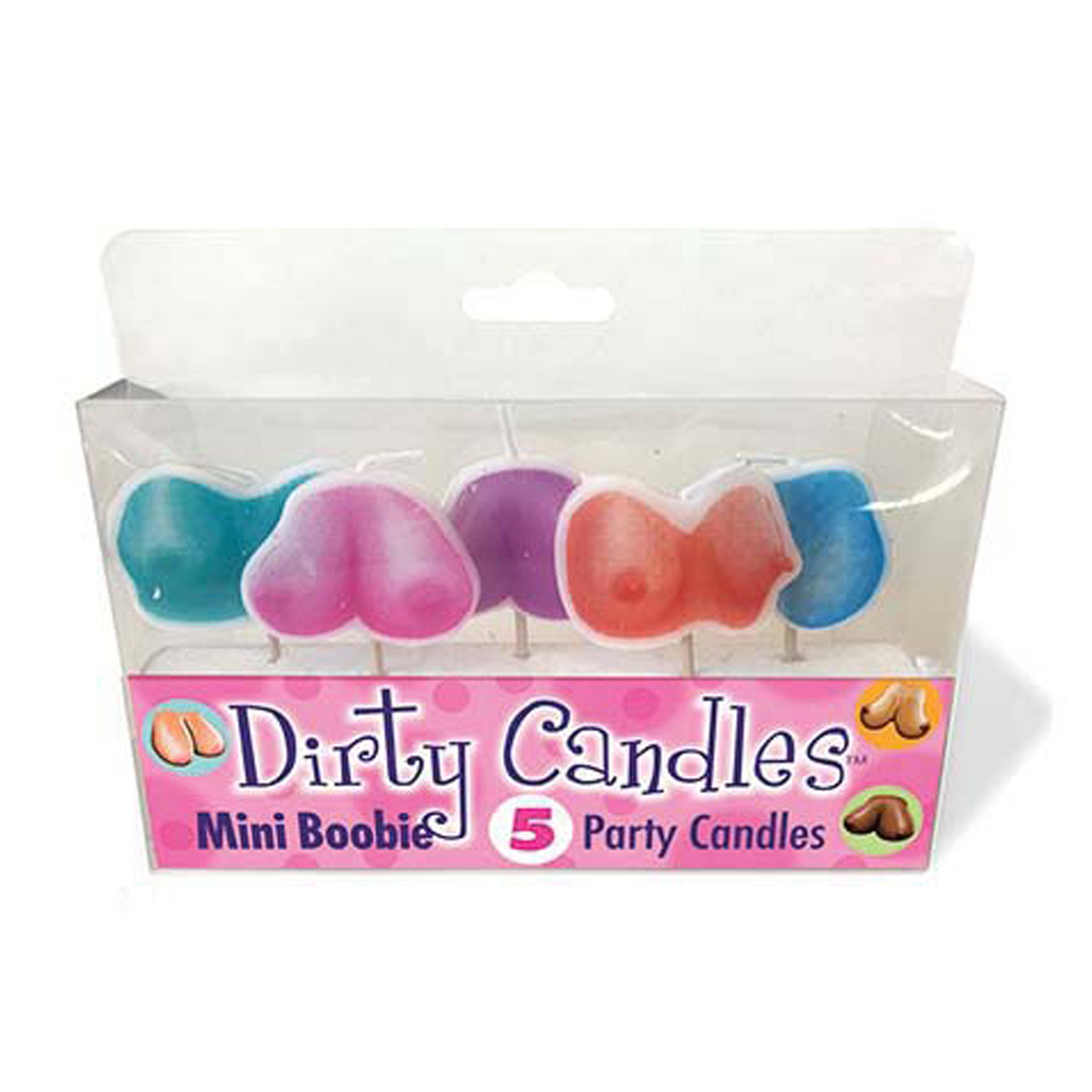 Dirty Boob Candles – Velvety Soft Breast Candle Set