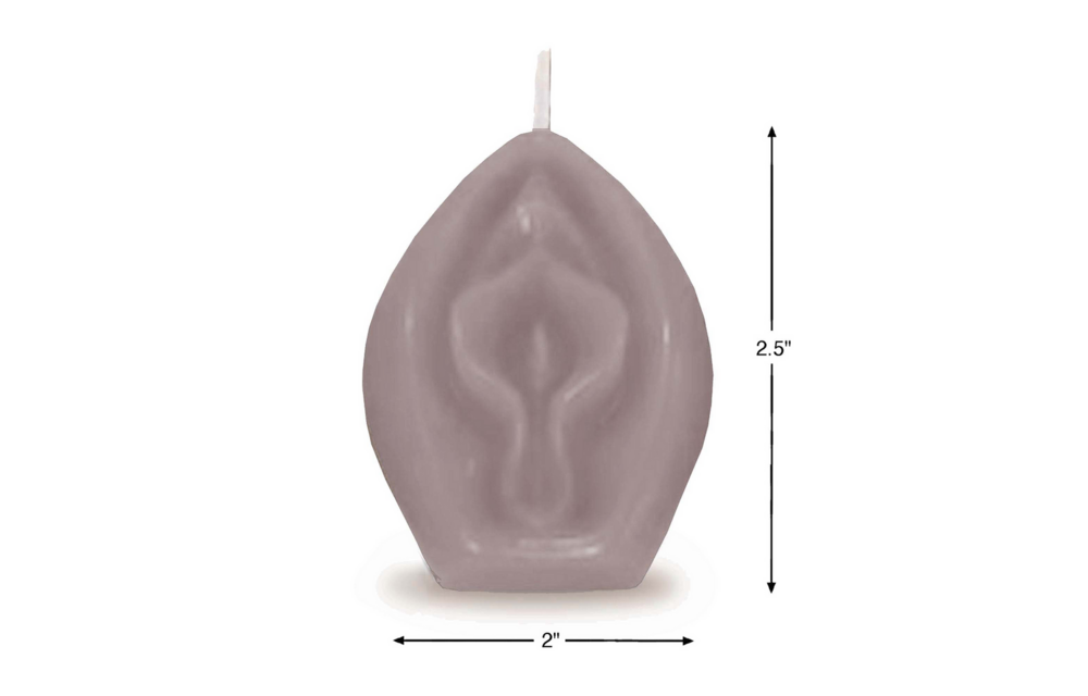 Eden’s Candle - Vanilla Scented Vagina - Taupe