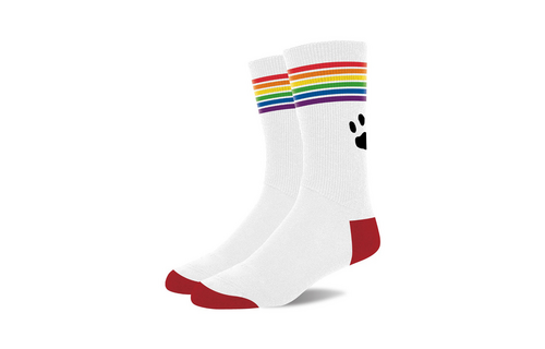 Pride Socken - Weiß/Pride