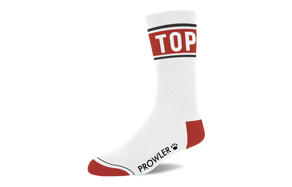 Top Sokken Wit/Rood Prowler | Stijlvolle & Comfortabele Katoen