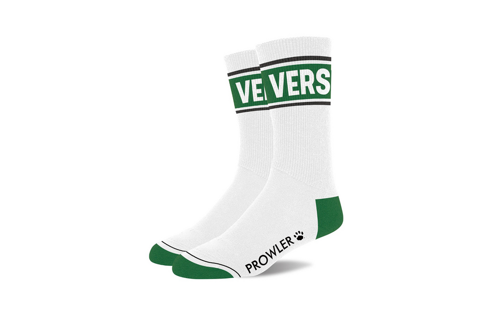 Vers Socken Weiß/Grün Prowler – Stilvoll & Bequem Baumwolle