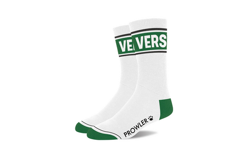 Vers Socken Weiß/Grün Prowler – Stilvoll & Bequem Baumwolle