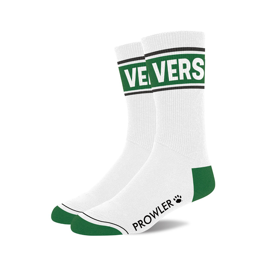 Fresh Socks White/Green Prowler – Stylish & Comfortable Cotton