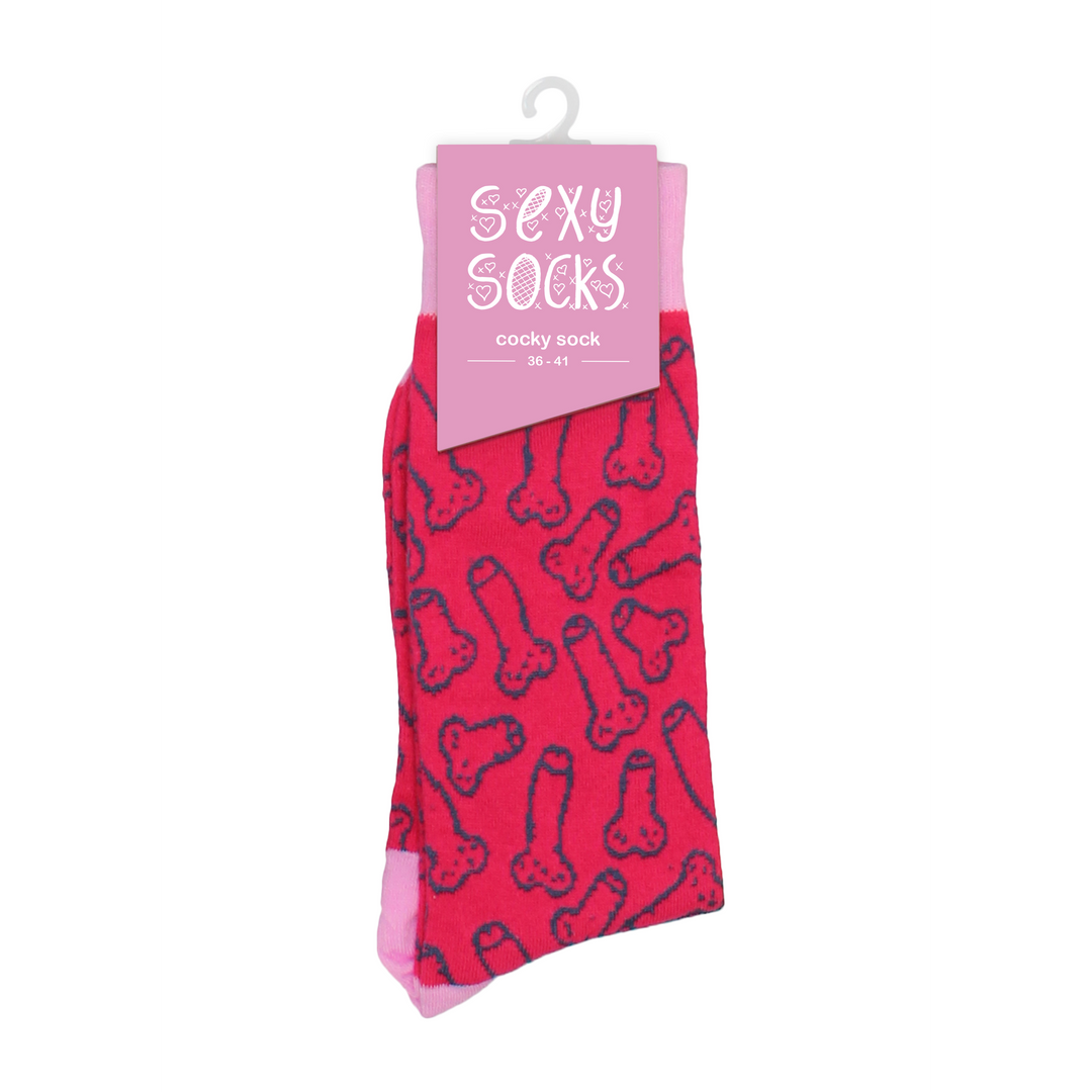 Cocky Socks Sexy Socken | US 2-7,5 / EU 36-41 Mehrfarbig