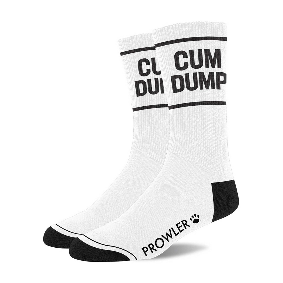 Cum Dump Socks White/Black | Stylish & Comfortable Prowler