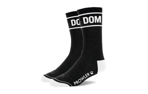 Dom Socken Schwarz/Weiß | Cool & bequem Prowler Red