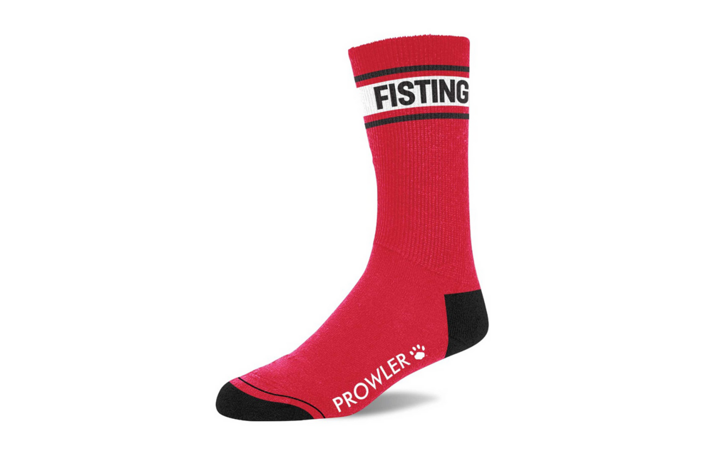 Fisting Socken Rot/Schwarz – Cool, bequem & strapazierfähig