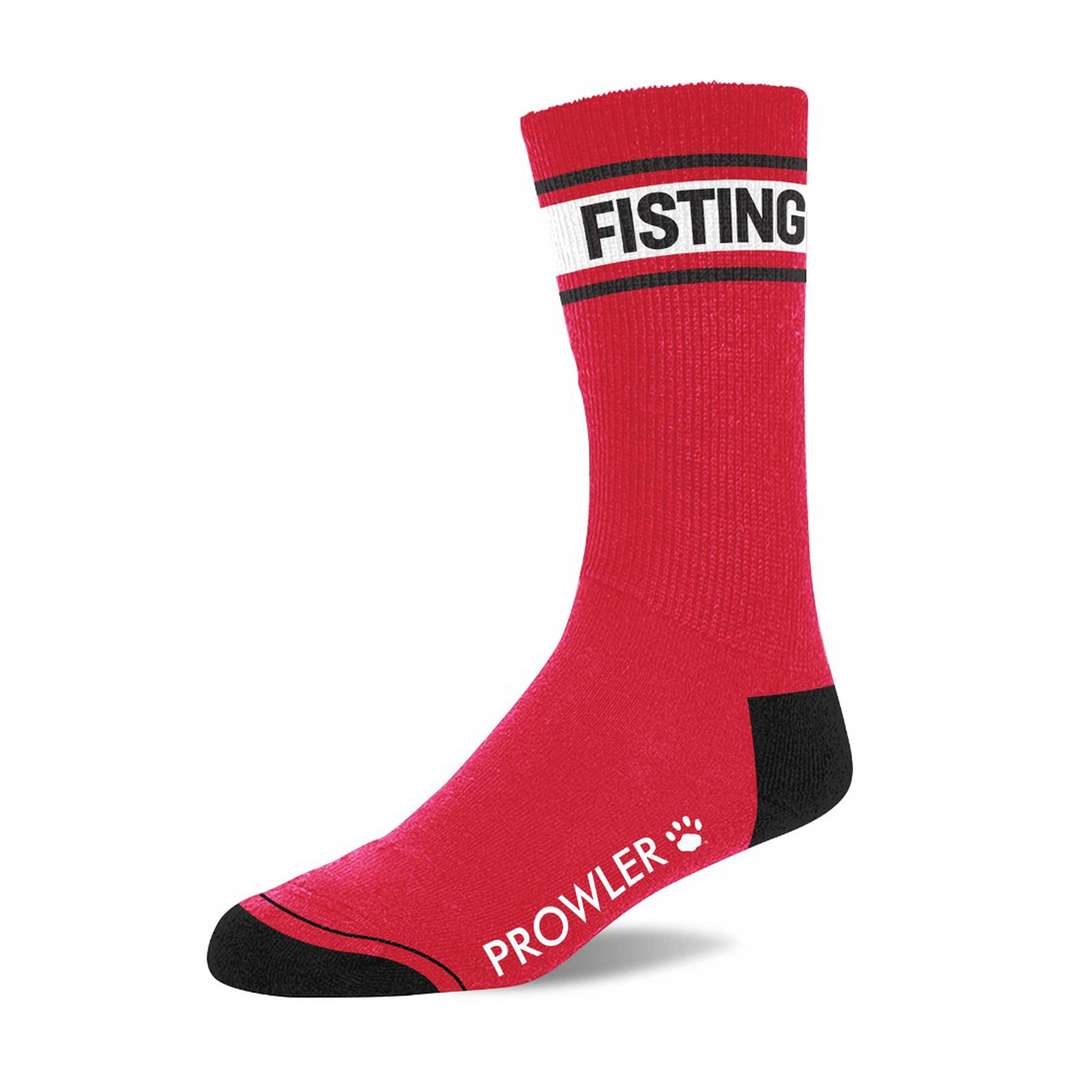 Fisting Socken Rot/Schwarz – Cool, bequem & strapazierfähig