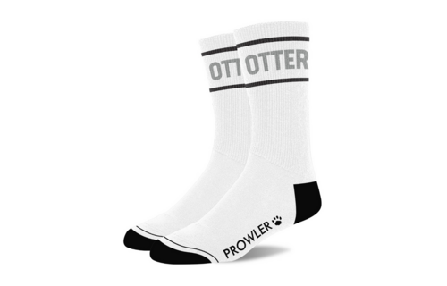 Otter Socken - Weiß/Grau