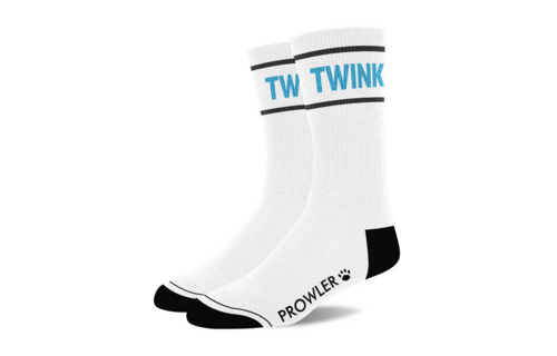 Twink Socken Weiß/Blau – Stilvoll, bequem und sexy