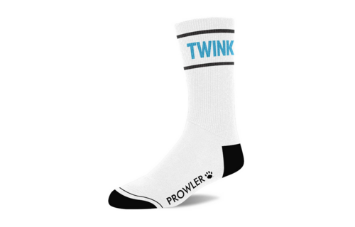 Twink Socken Weiß/Blau – Stilvoll, bequem und sexy