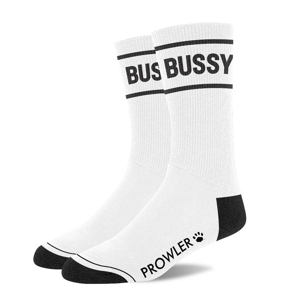 Bussy Socks White/Black | Stylish & Sporty Prowler RED