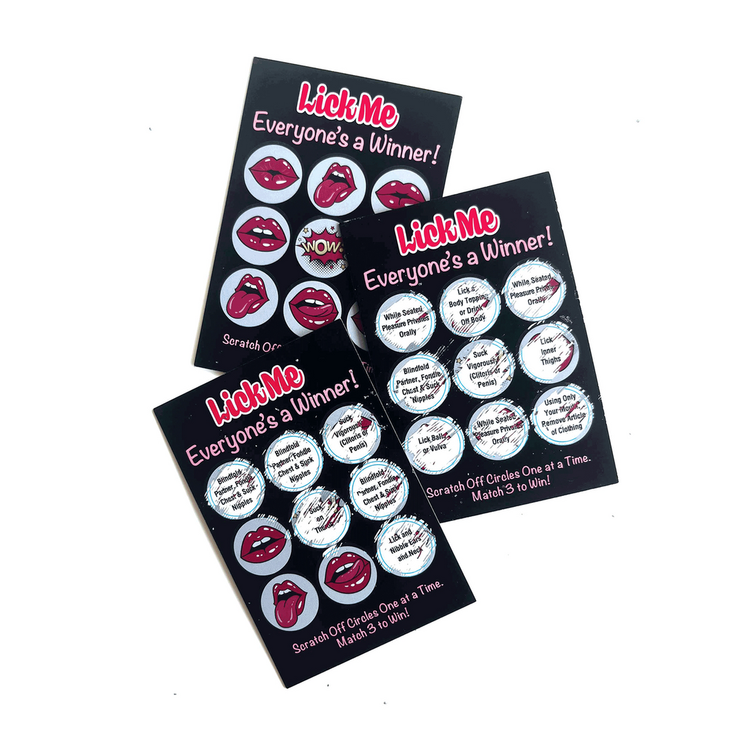 Lick Me Lotto: Playful fun with oral challenges!