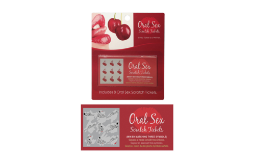Oral Sex Scratch Cards - Win Passionate Experiences!