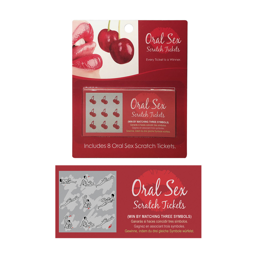 Oral Sex Scratch Cards - Win Passionate Experiences!