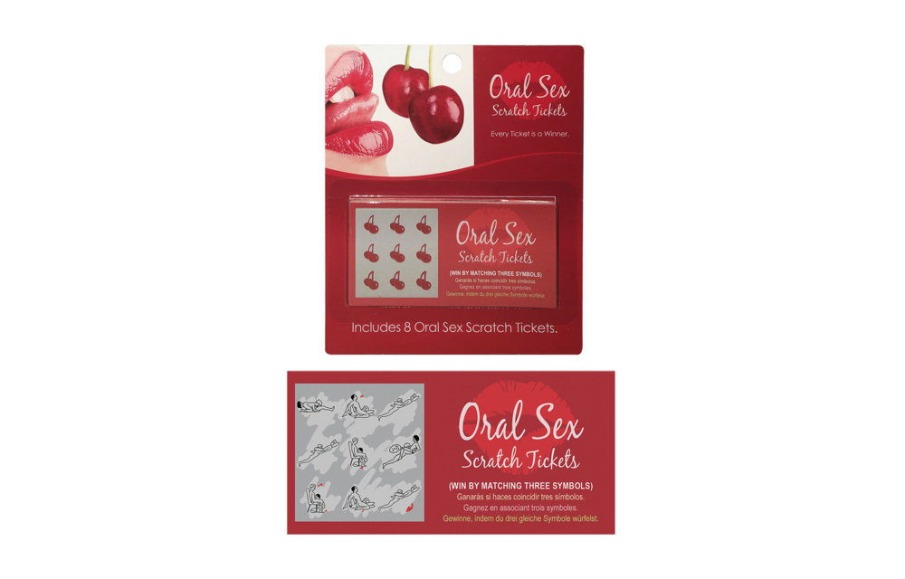 Oral Sex Scratch Cards - Win Passionate Experiences!