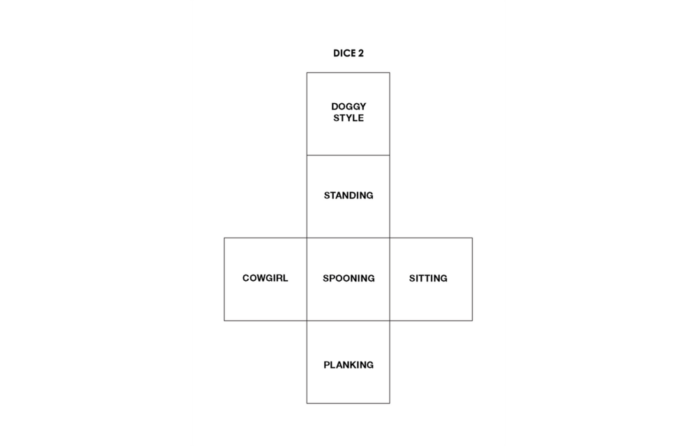 Sexy Dobbelstenen - 2 Stuks