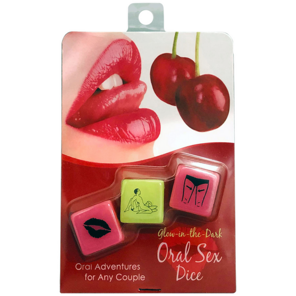 Leuchtende Oral-Sex-Würfel