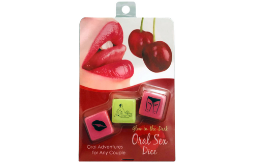 Glow-in-the-Dark Oral Sex Dice