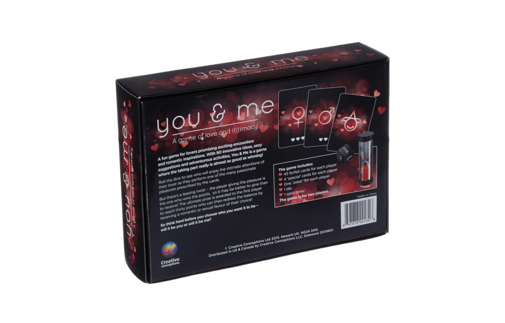 You and Me – Sexy card game for exciting partner games