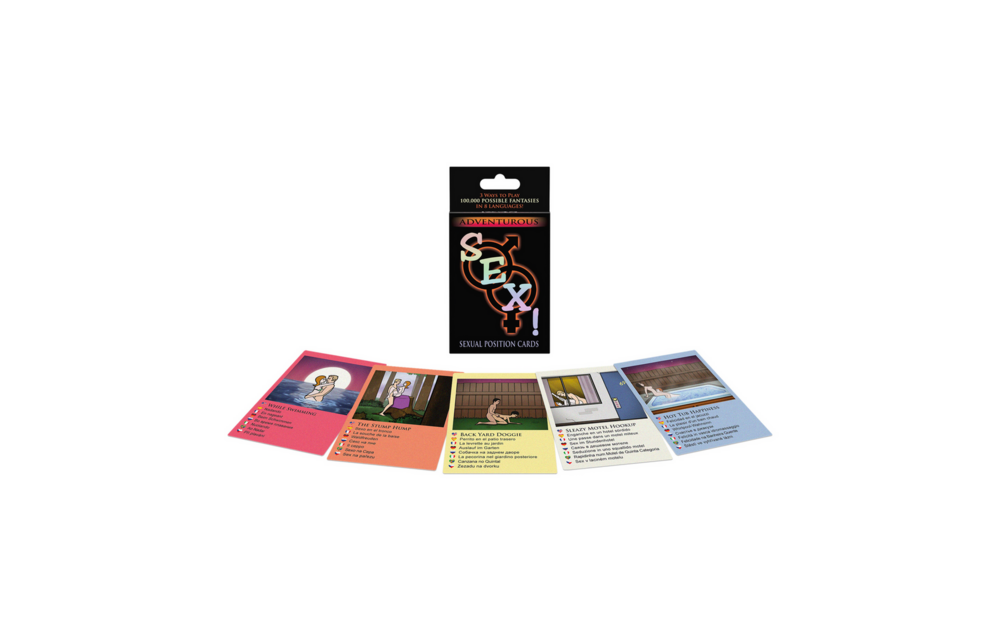 Adventurous Sex! Card Game – 100,000 Fantasies to Discover