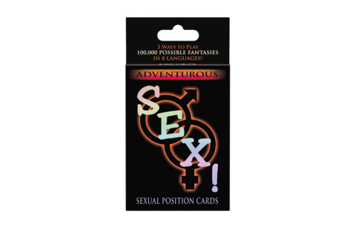 Adventurous Sex! Card Game – 100,000 Fantasies to Discover