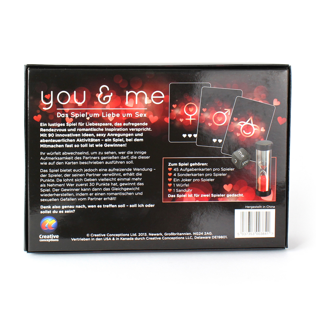 You and Me - Sexy Card Game for Couples | Game Full of Passion
