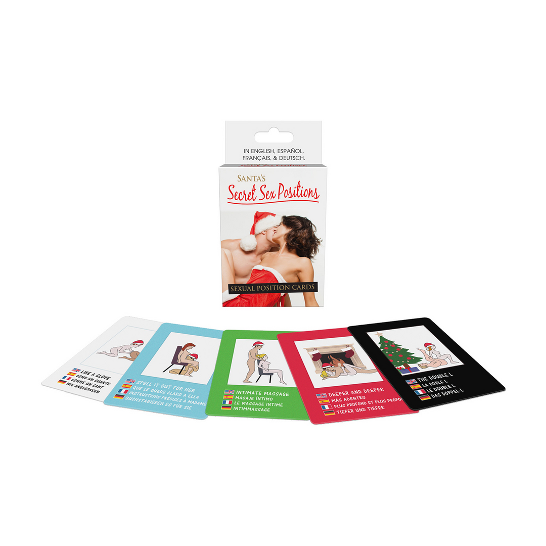Santa's Secret Sex Position - 50 Cards & 3 Game Modes