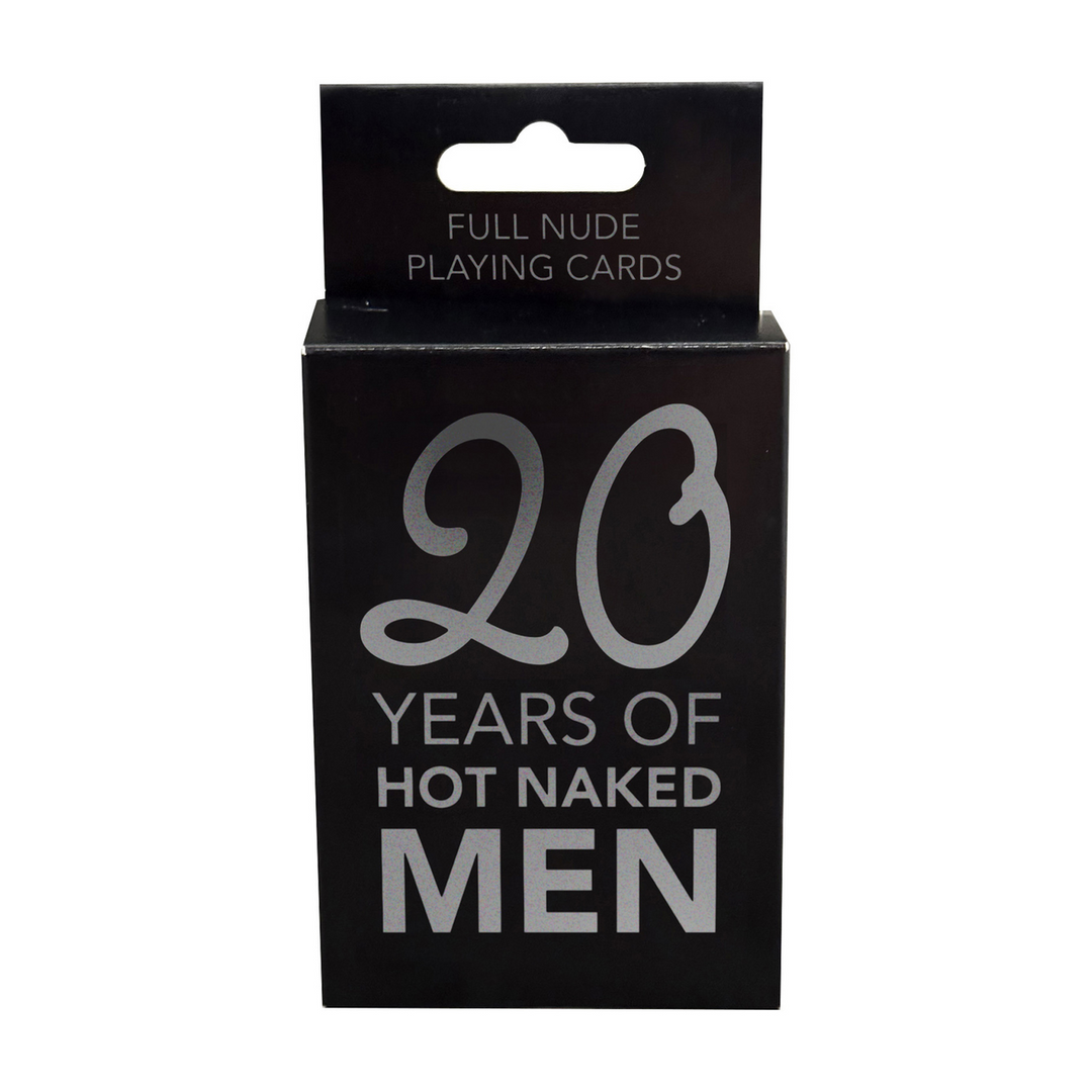 20 Years of Delicious Naked Men Playing Cards – Sexy Card Game